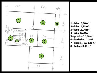 4-izbovy byt - Fiľakovo - 6
