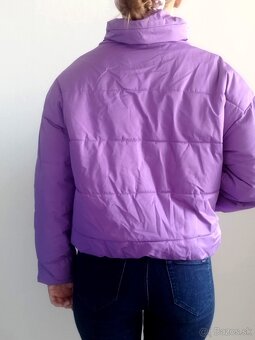 Dámska bunda puffer zn. Cropp. L/40 - 6