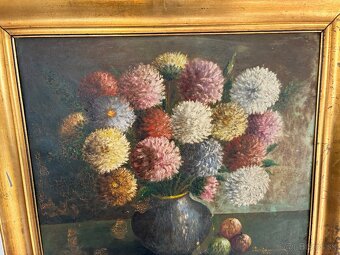 Olejomaľba na doske - 6