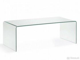 Konferenčný sklenený stolík 110x60cm - 6