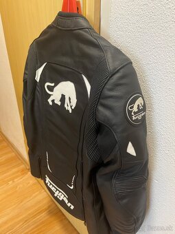 Dámska kožená bunda na Moto - 6