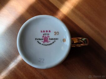 Porcelánové šálky LADA - Ježek-Pirken Hammer - 6