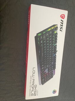 Herná mechanická klávesnica MSI Vigor GK50 low profile - 6