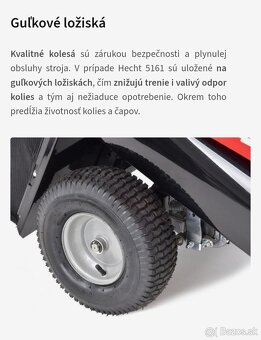 Traktorova kosačka - rider Levita LT 61 - 6