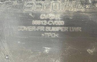 Kia EV6 2021- predný difuzor , spoiler nárazníka - 6