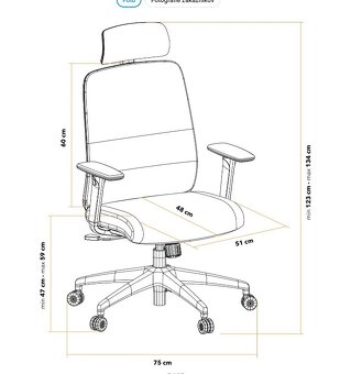 Kancelárska stolička - 6