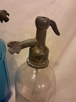 Zberateľské starožitne sifónky - 6