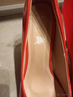 Lakované červené lodičky 40 - 6