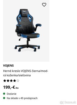 Herne kreslo VOJENS - 6