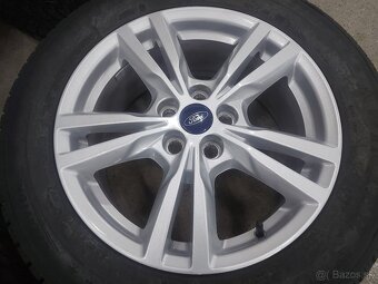 5x108R17 elektrony orig.FORD -235/55R17 DUNLOP zimné pneu - 6