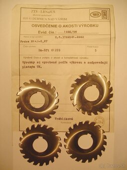 Závitník HSS, Narex M12x1-jemný, dvojdielná sada a M6x0,75 - 6