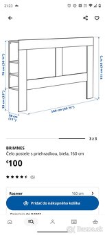 Čelo postele IKEA - 6