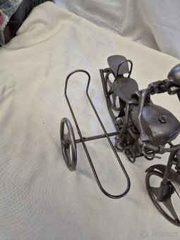 Predam retro telefon a stojan na flase - 6