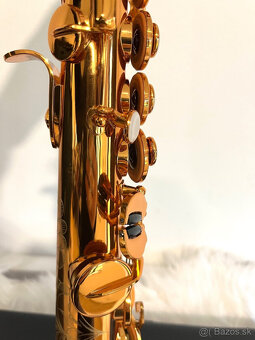 Predám nový B- SOPRÁN saxofón- kópia k modelu SELMER- nádher - 6