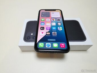 APPLE IPHONE 11 128GB BLACK TOP STAV,ZDRAVIE BATERKY 100% - 6