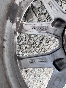 hliníkové disky + zimne pneu Volvo XC60 XC90 235/60 R18 - 6