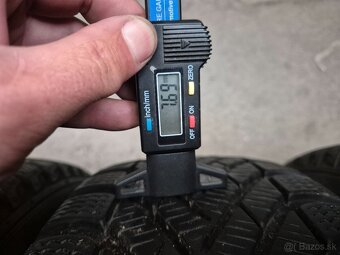 185/60 r16 zimné 4 ks PIRELLI dezén 8,7 - 7,7 mm - 6