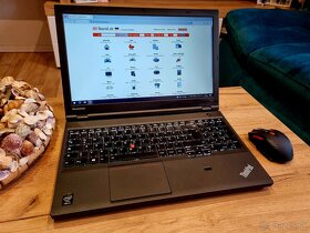 Výkonné LENOVO T540p - 15.6" - W10 - SSD - i5 - 8GB RAM - 6
