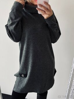 Damsky predlženy rolak grey D - 6