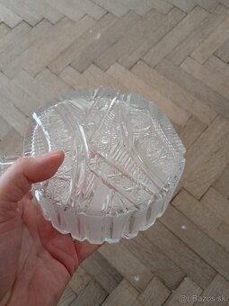 Sklenené fľaše, krištáľova karafa na whisky,starožitnosti, - 6