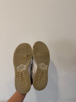 Nike dunk white/grey tenisky - 6
