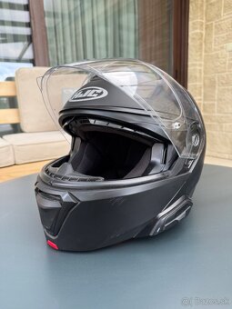 HJC i91 XL semi flat black + HJC 21B - 6