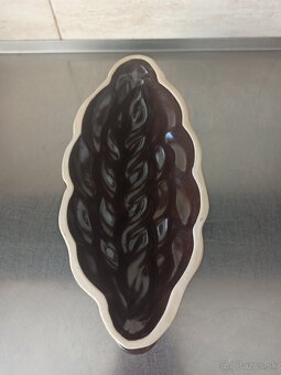 Smaltovaný kastról 28cm a keramická forma na vianočku 28 cm - 6