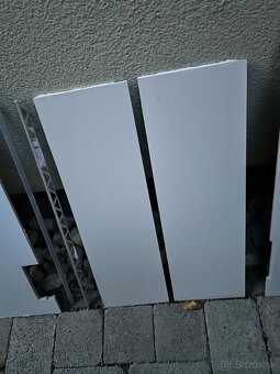 Biely taliansky obklad do kuchyne 90x30x1cm použitý 2,2m2 - 6