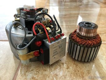 Jawa 250 / 353 kývačka polbubnová zapalovanie po GO , + pól - 6