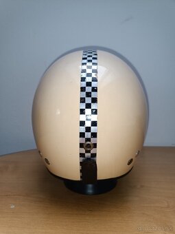 Stará přilba, helma - bílá - 6