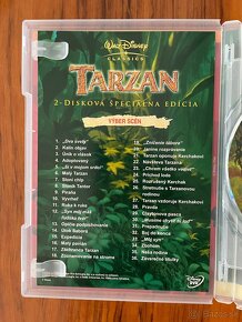Walt Disney - Tarzan DVD, original, SK/CZ dabing - 6