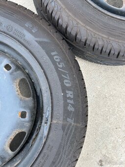 165/70R14 Matador Hektora 5 + plechový disk - 6