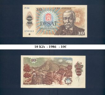 Bankovky Československo 2 - 6