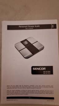 Predám SENCORosobnú váhu - 6