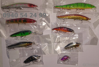 Rybárske potreby - sada mix voblerov - 6