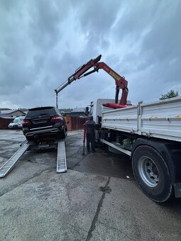 Nákladná autodoprava s hydraulickou rukou - 6