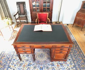 Starožitný neoklasicistní francouzský psací stůl Ludvík XVI - 6
