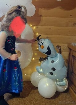 Nové veľké balóny Frozen- Anna/ Elza/ Olaf- AŽ 15/16/17/18ks - 6