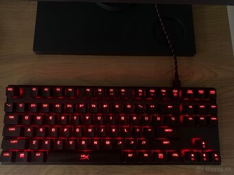 Mechanická HyperX Alloy FPS (Red switch) – výborný stav - 6