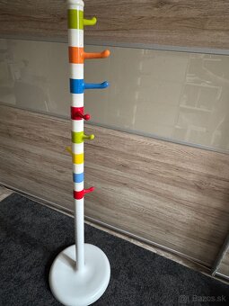 Stojanový Vešiak na bielizeň ikea/KROKIG biely / viacfarebný - 6