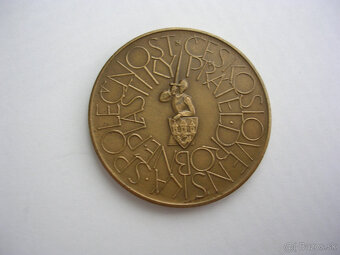 AE medaila 10 dukát Karel IV. - návrh Jiří HARCUBA 1978 - 6