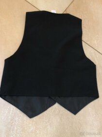 Vestička pre chlapca čierna 134 - 6