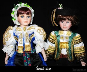 Predám nové slovenské krojované bábiky č. 3 - 6