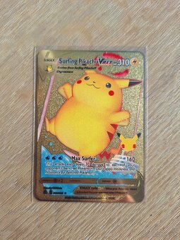 Kovová Pokémon karta - 6