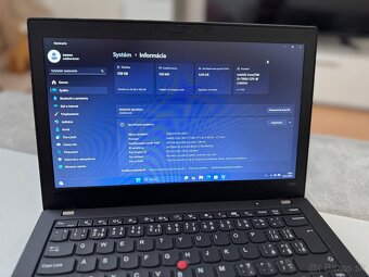 Lenovo ThinkPad X280 – i5, 8GB, 12,5” – kompaktný NTB - 6