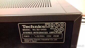 HiGH END 450W zosilnovac TECHNICS SUV450 ClassAA JAPAN =az47 - 6