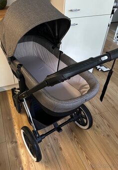 Cybex Priam 3v1 – veľmi zachovalý, farba šedá - 6