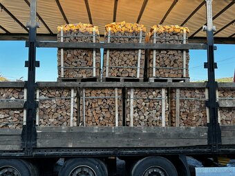 Palivové drevo v klietkach - kamiónové odbery - 6