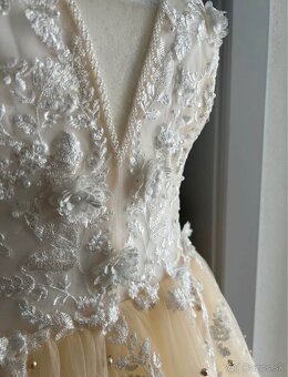 NOVÉ svadobné šaty predám - 6