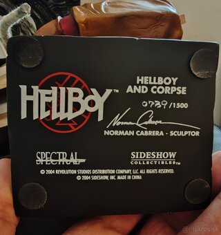 Hellboy zberatelská busta, figurka - 6